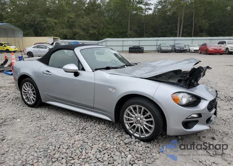 2018 Fiat 124 Spider Classica from USA, damaged, VIN JC1NFAEK8J0134743